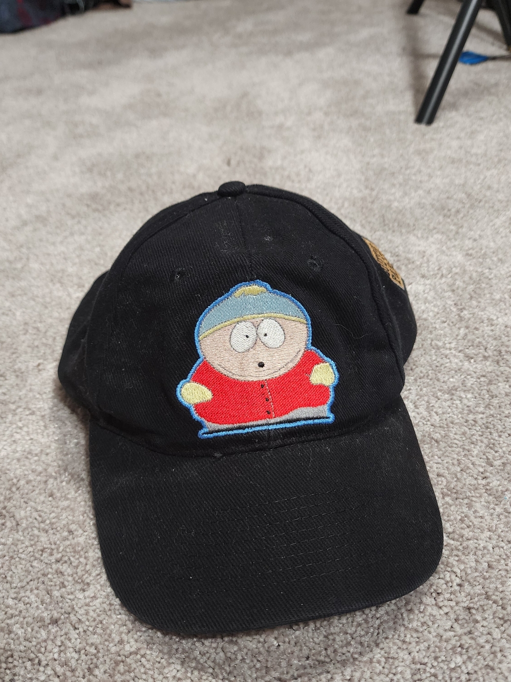 Vintage South Park Hat Cap Strapback Cartman Comedy Central Y2K 1997 Embroidered